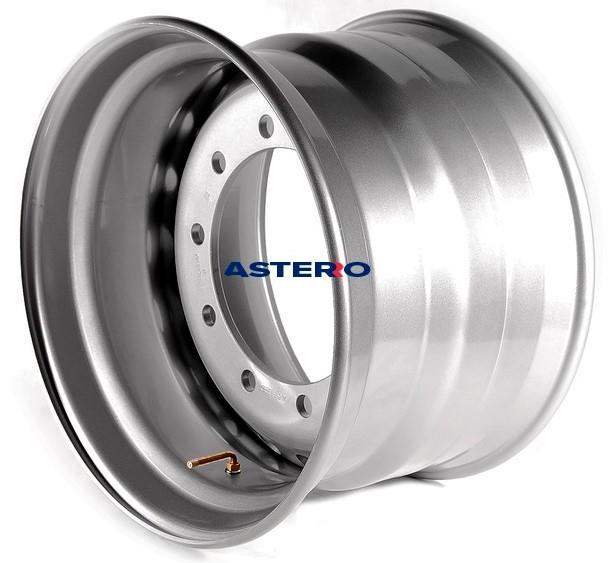 Диск автомобильный Asterro  14x22,5 10x335 ет0 Dia 281 Silver